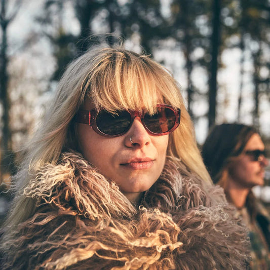 CHPO Cleo Sunglasses - Burgundy
