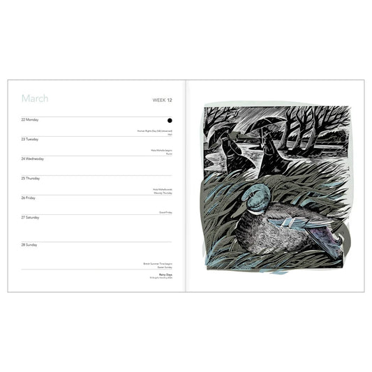 Angela Harding 2027 Desk Planner