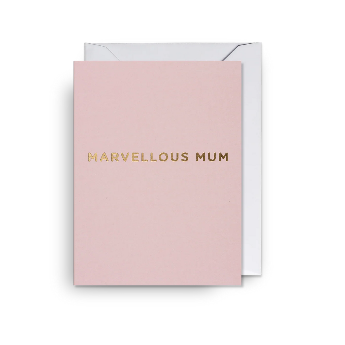 Mini Greetings Card - Marvellous Mum