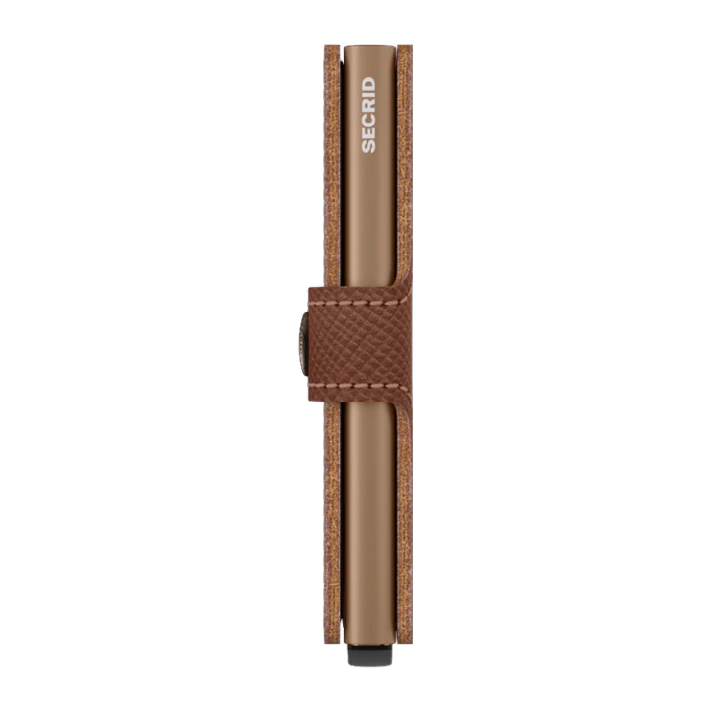 Mini Wallet - Saffiano Caramel
