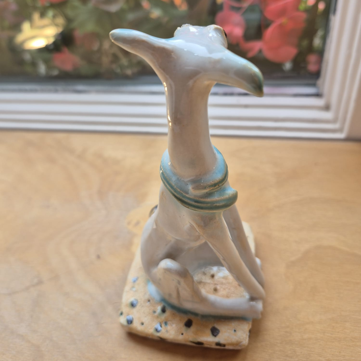 Shelagh Spear Sitting Dog and Ball SS250