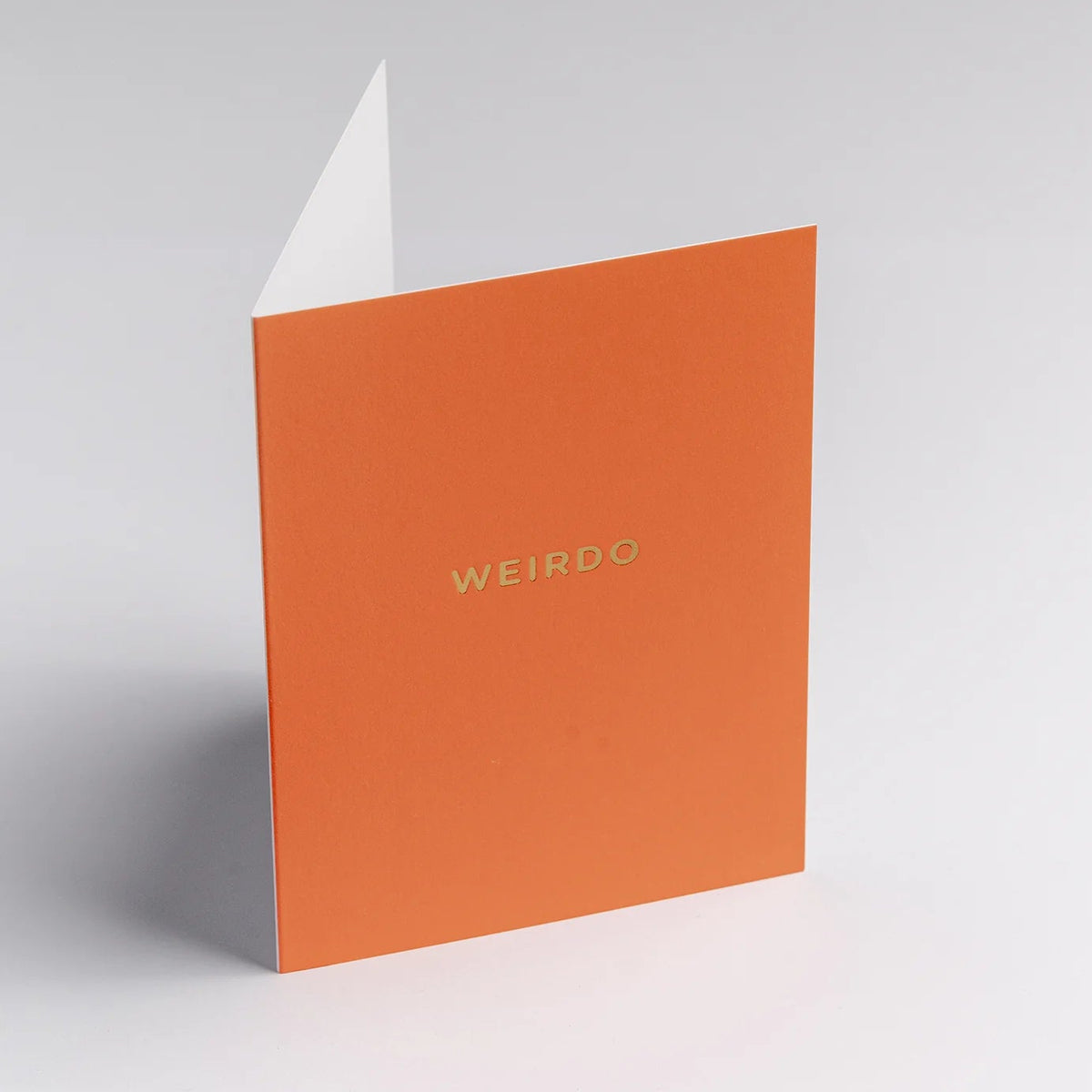 Mini Greetings Card - Weirdo