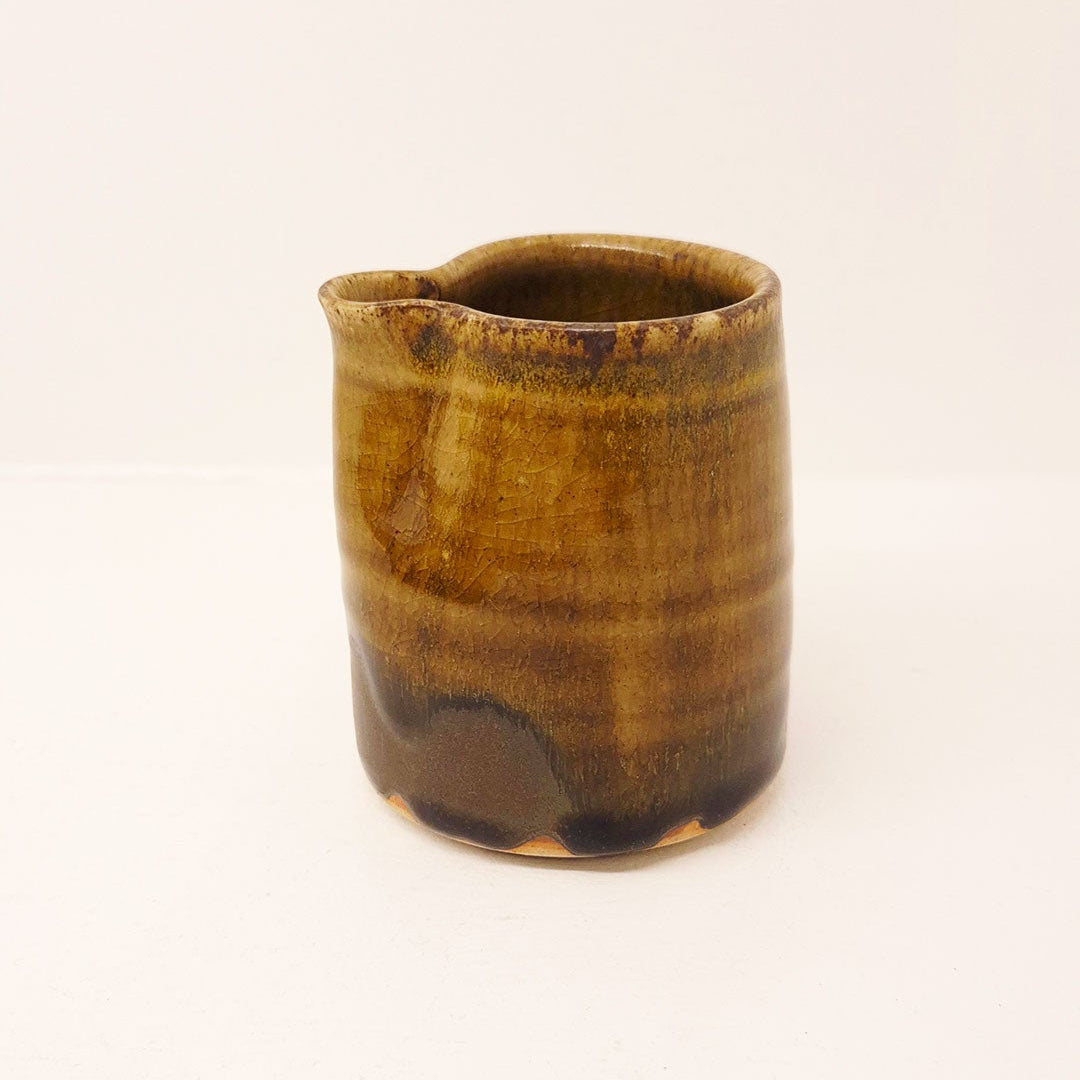 Lucy Turner Milk Jug - Brown & Gold