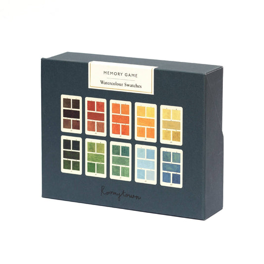 Memory Card Game - Watercolour Swatches