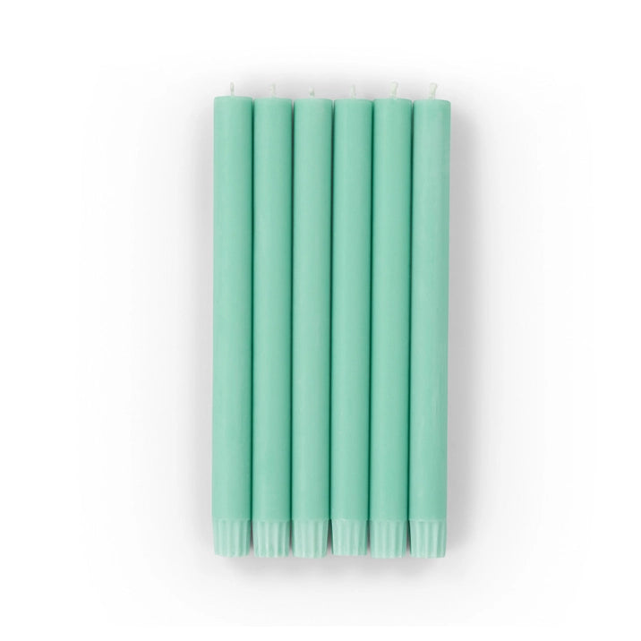 British Colour Standard Dinner Candles - Pack of 6