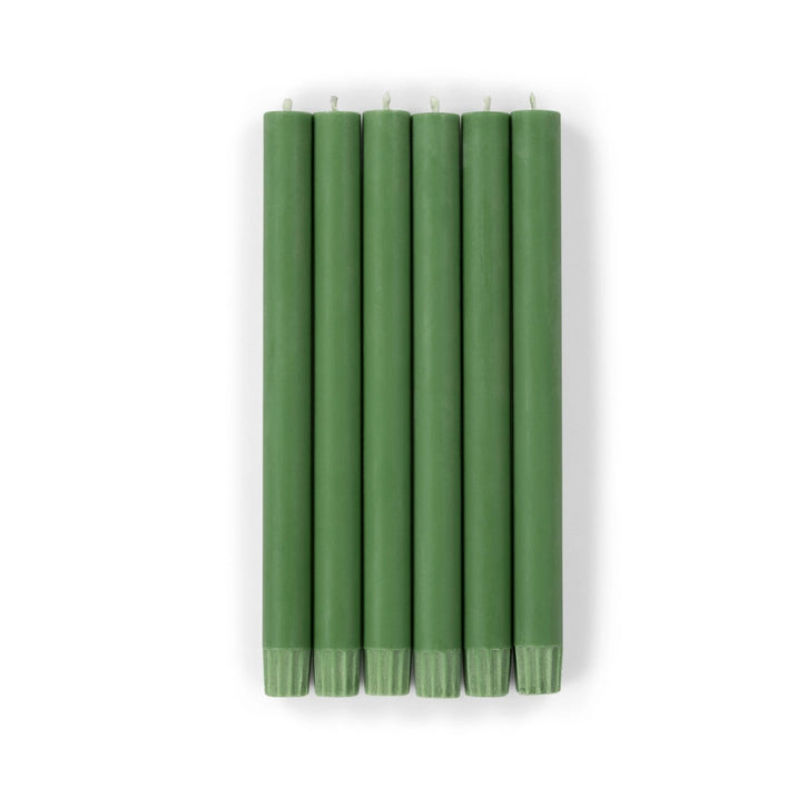 British Colour Standard Dinner Candles - Pack of 6