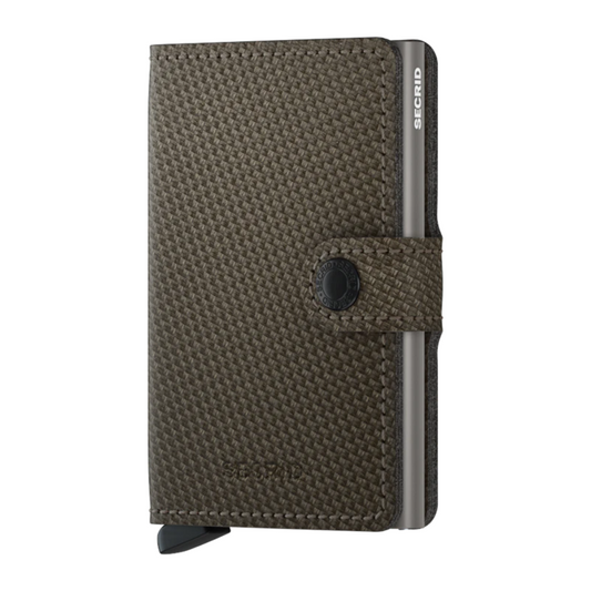 Mini Wallet - Carbon Khaki