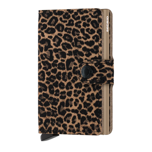 Mini Wallet - Leo Beige