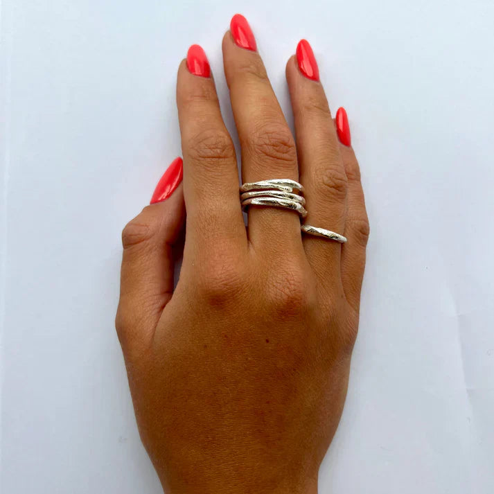 Eco-Silver Stacking Ring