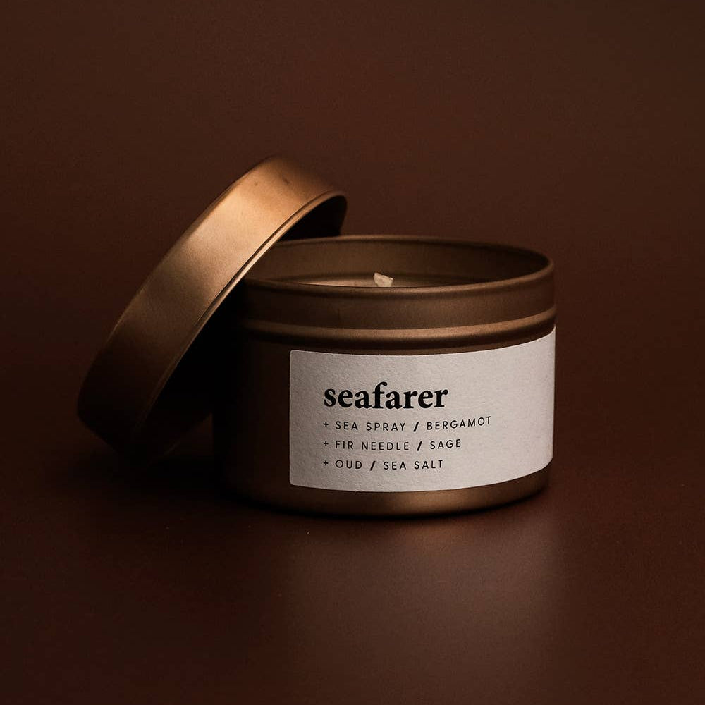 Mini Soy Wax Candle - Seafarer