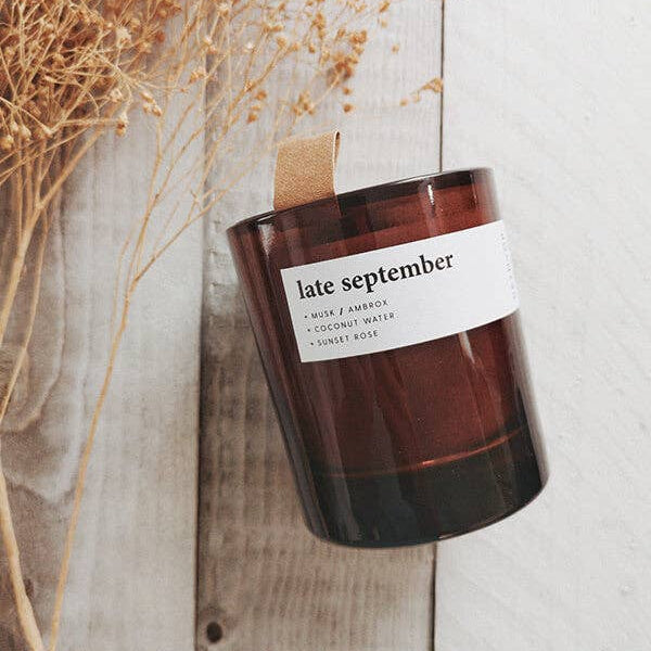 Soy Wax Candle - Late September