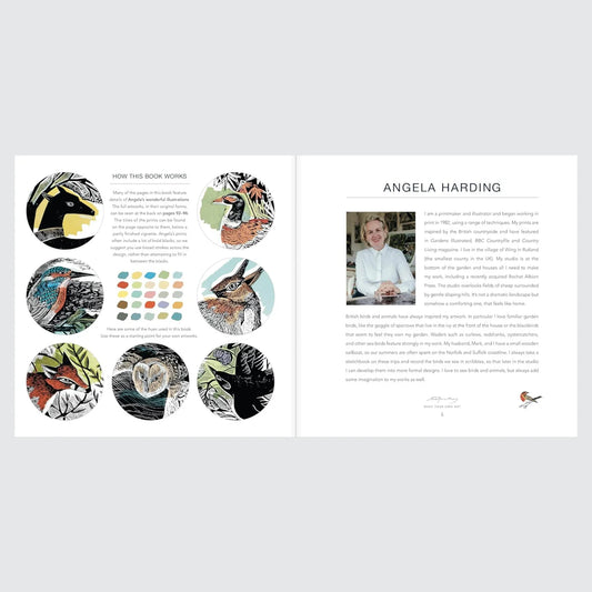 Angela Harding Colouring Book