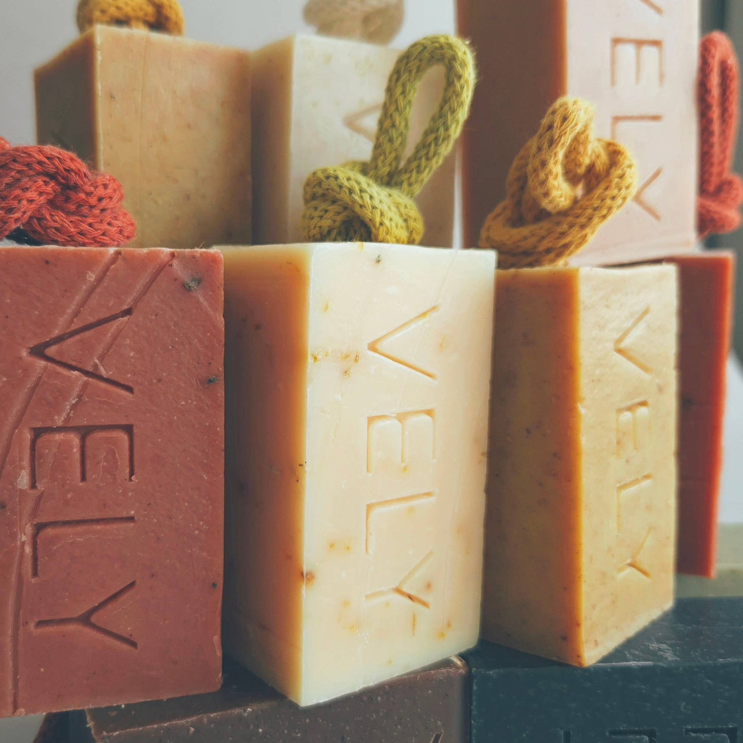 Natural Handmade Soap On A Rope - Italian Summer