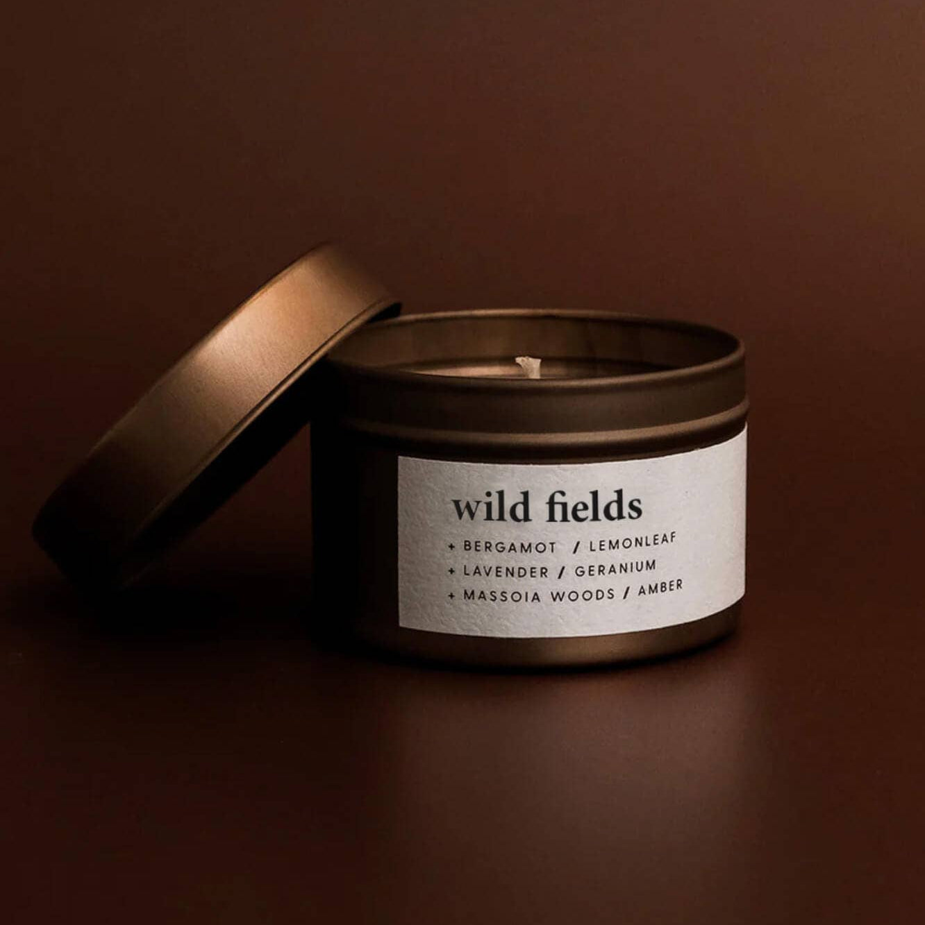 Mini Soy Wax Candle - Wild Fields