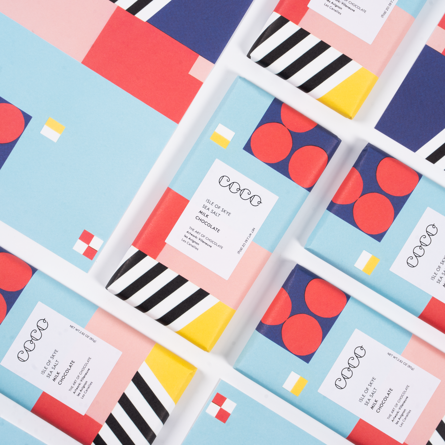 COCO Chocolatier - Isle of Skye Sea Salt Milk Chocolate Bar