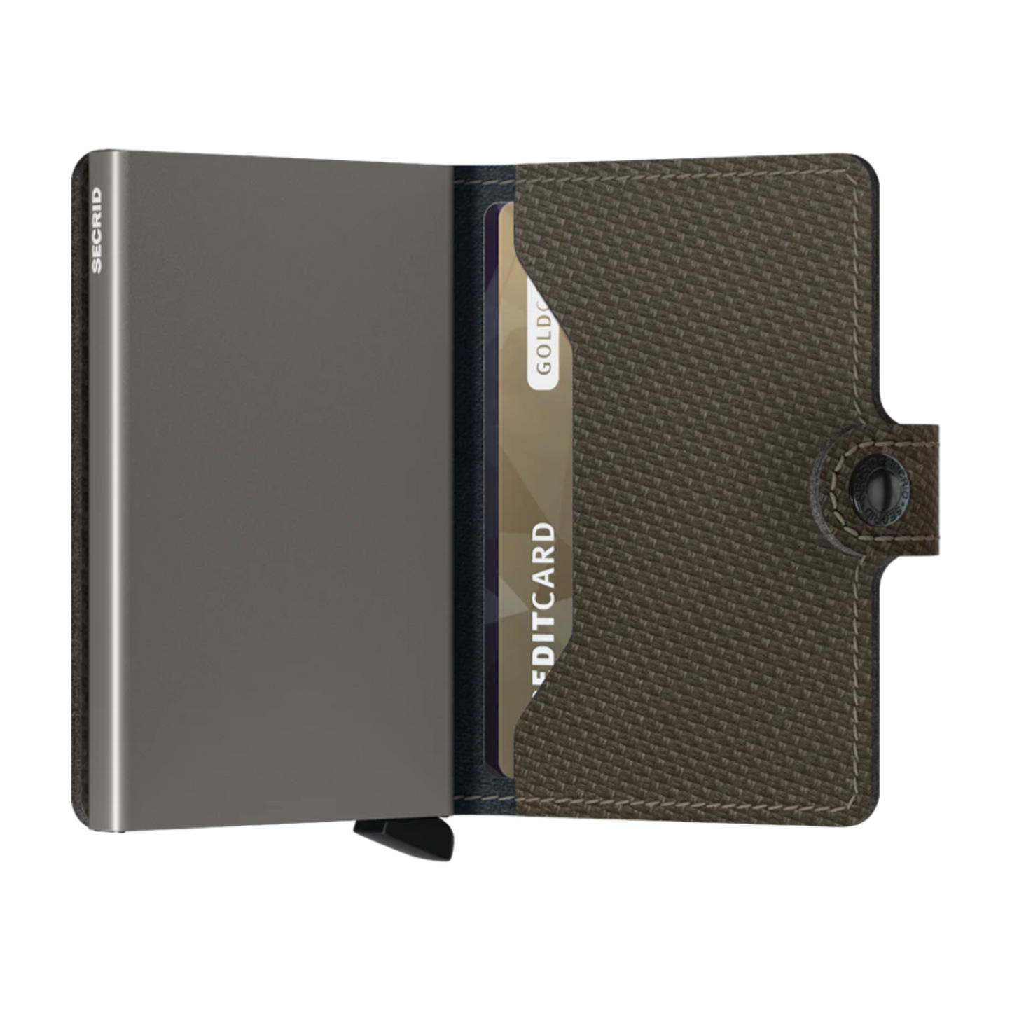 Mini Wallet - Carbon Khaki