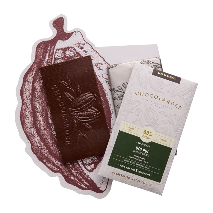 Chocolarder Doi Pui 80% Dark Chocolate Bar