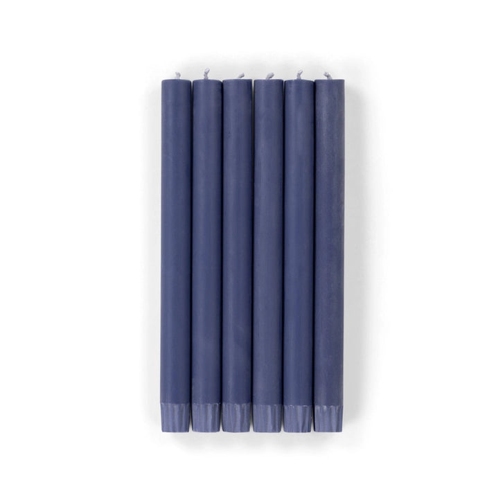 British Colour Standard Dinner Candles - Pack of 6