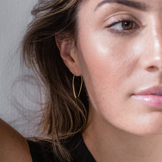 One & Eight Maya Earrings - Gold