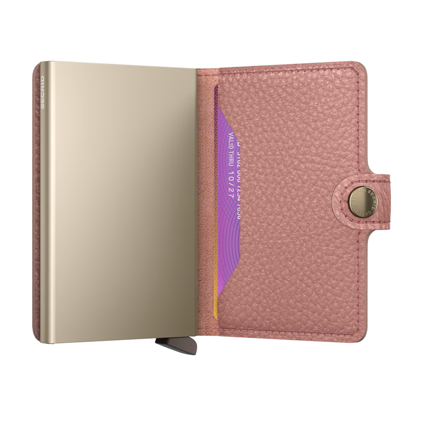 Mini Wallet - Pebble Rose
