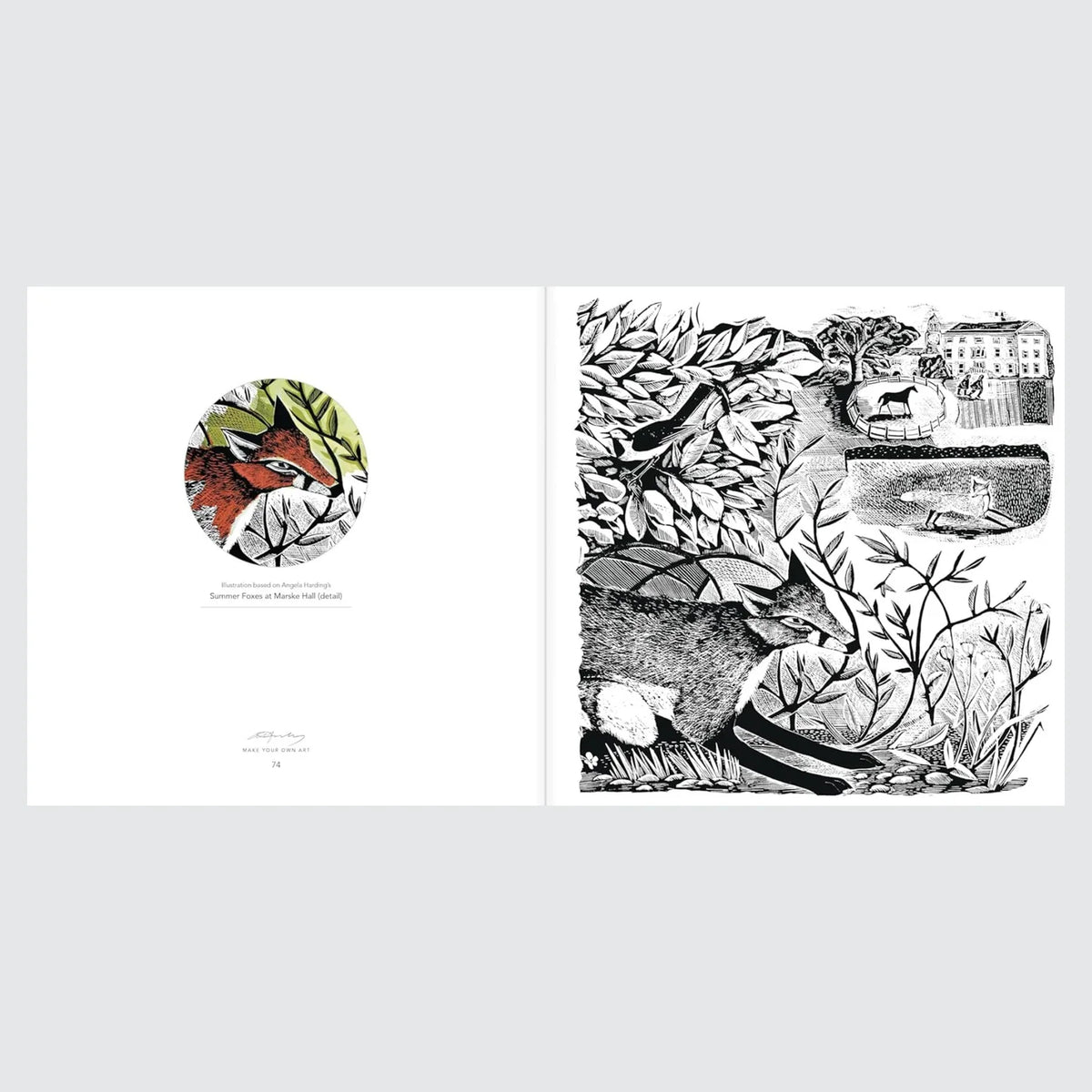 Angela Harding Colouring Book