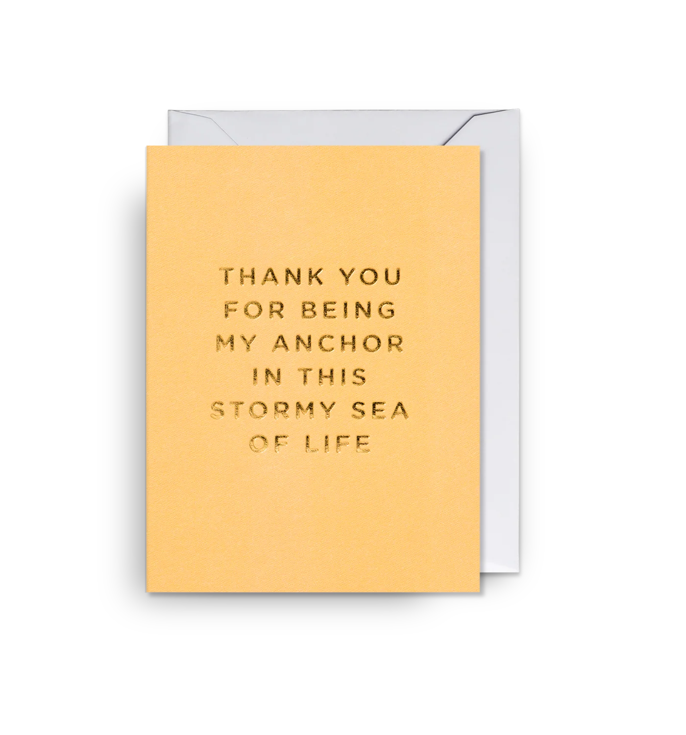 Lagom Mini Greeting Card - My Anchor in This Stormy Sea