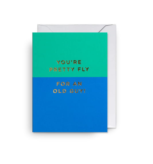 Lagom Mini Greetings Card - Pretty Fly