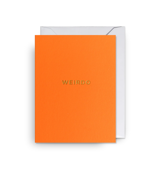 Lagom Mini Greeting Card - Weirdo