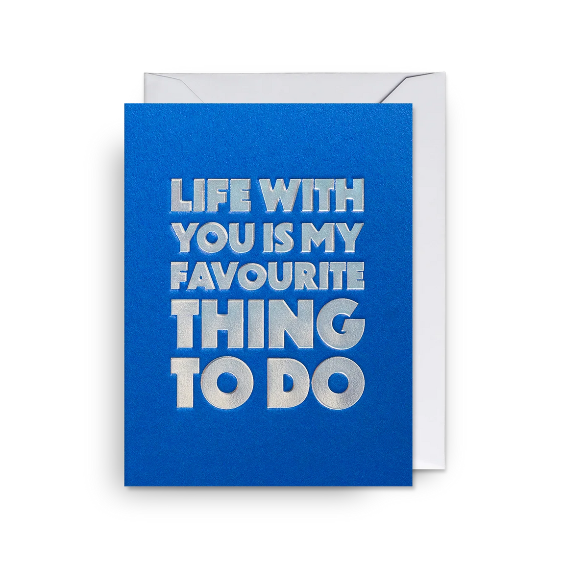 Mini Greetings Card - Life with You