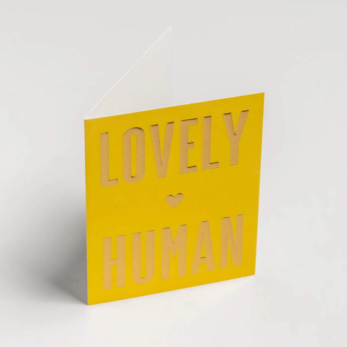 Mini Greetings Card - Lovely Human