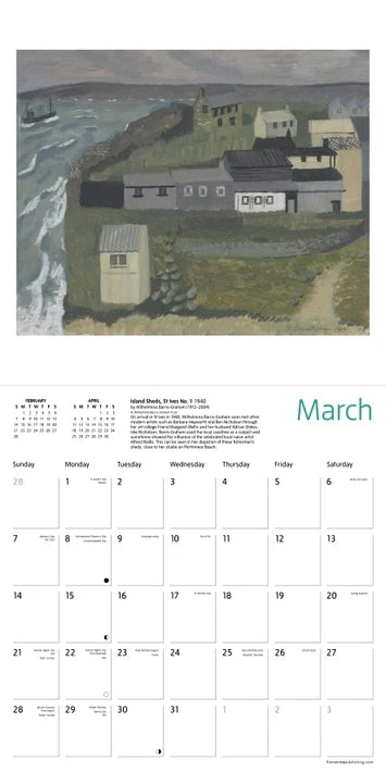 Wall Calendar 2027 - Tate: St Ives Artists