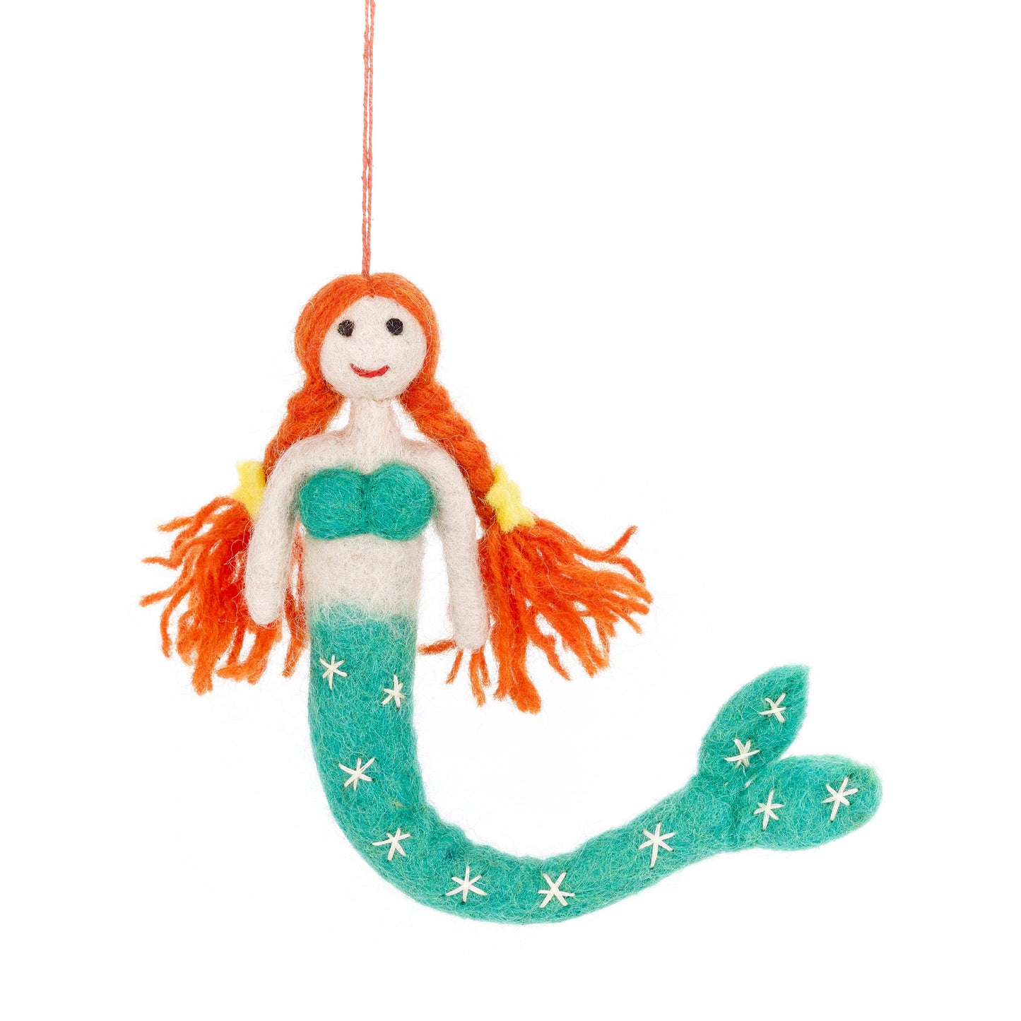 Felt So Good Magical Mermaids Hanging Decorations: Sandy (Pink)