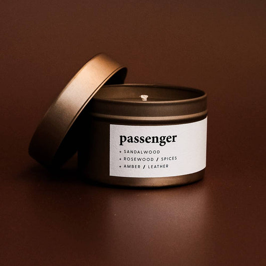Mini Soy Wax Candle- Passenger