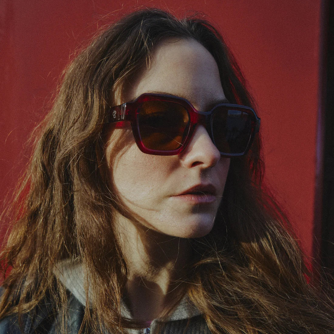 CHPO AK Sunglasses - Burgundy