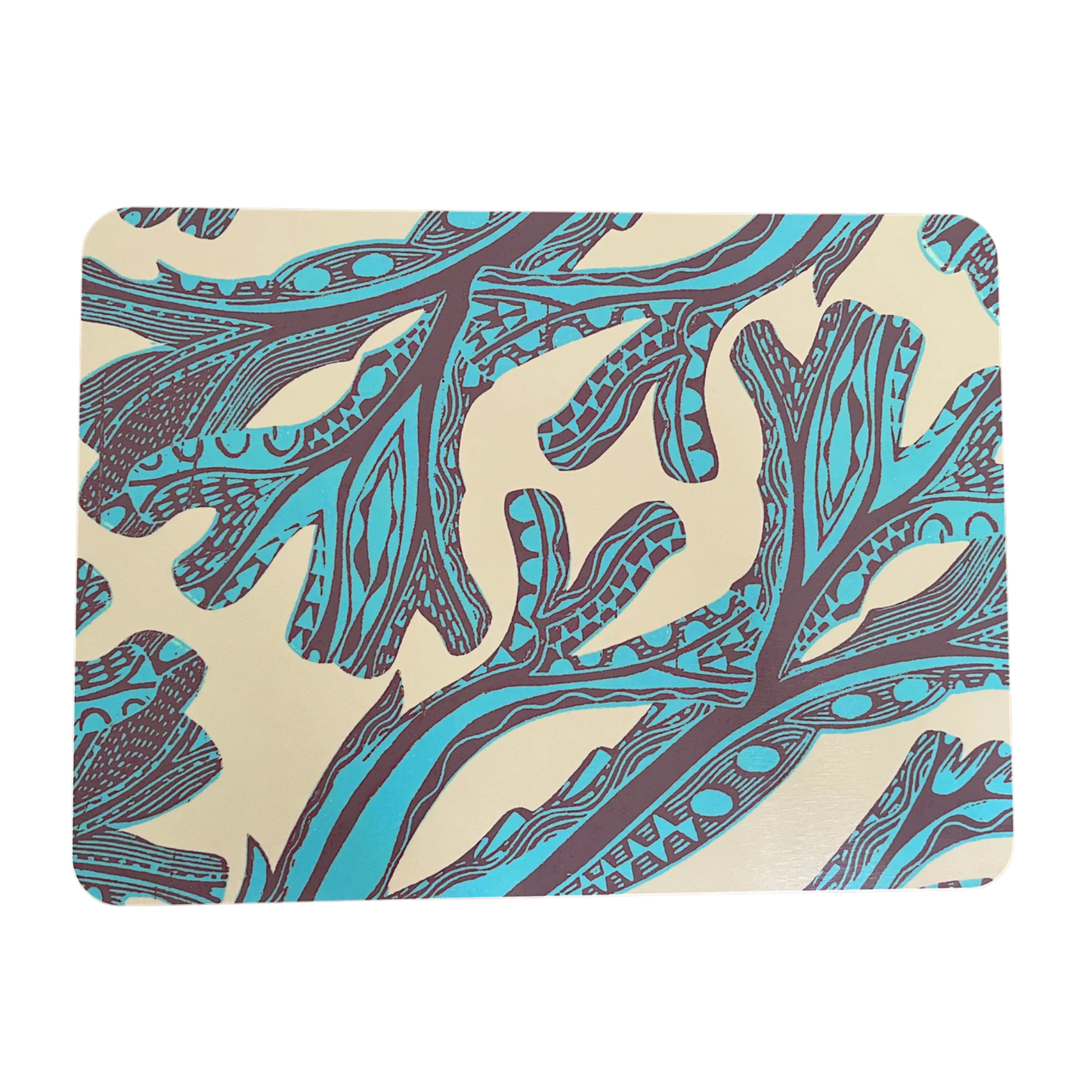 Seaweed Placemat Large - Blue
