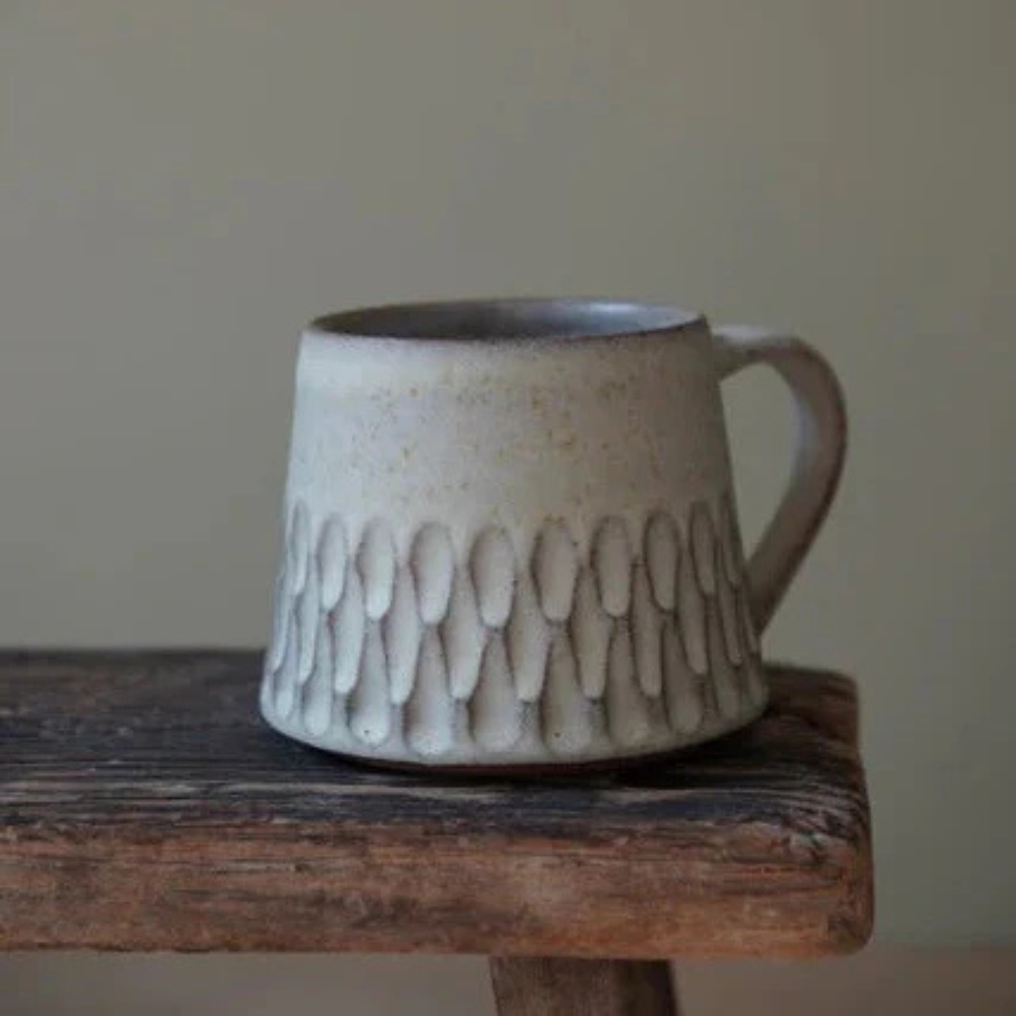 Hand Carved Mug - Design E