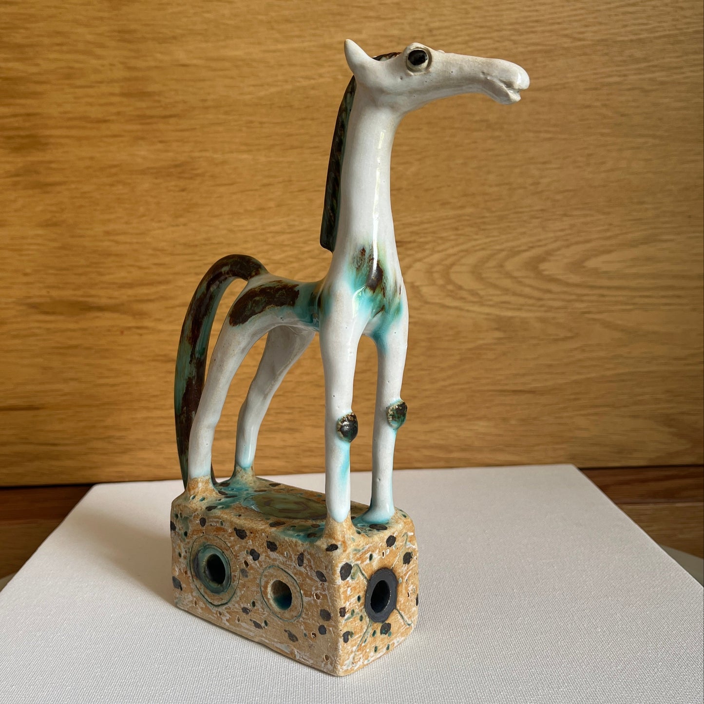 Shelagh Spear Horse on Raised Plinth SS233