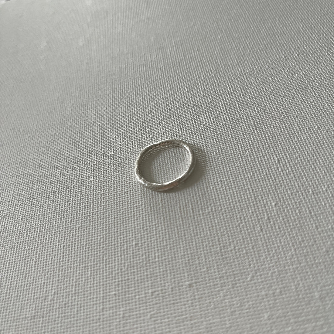Eco-Silver Stacking Ring