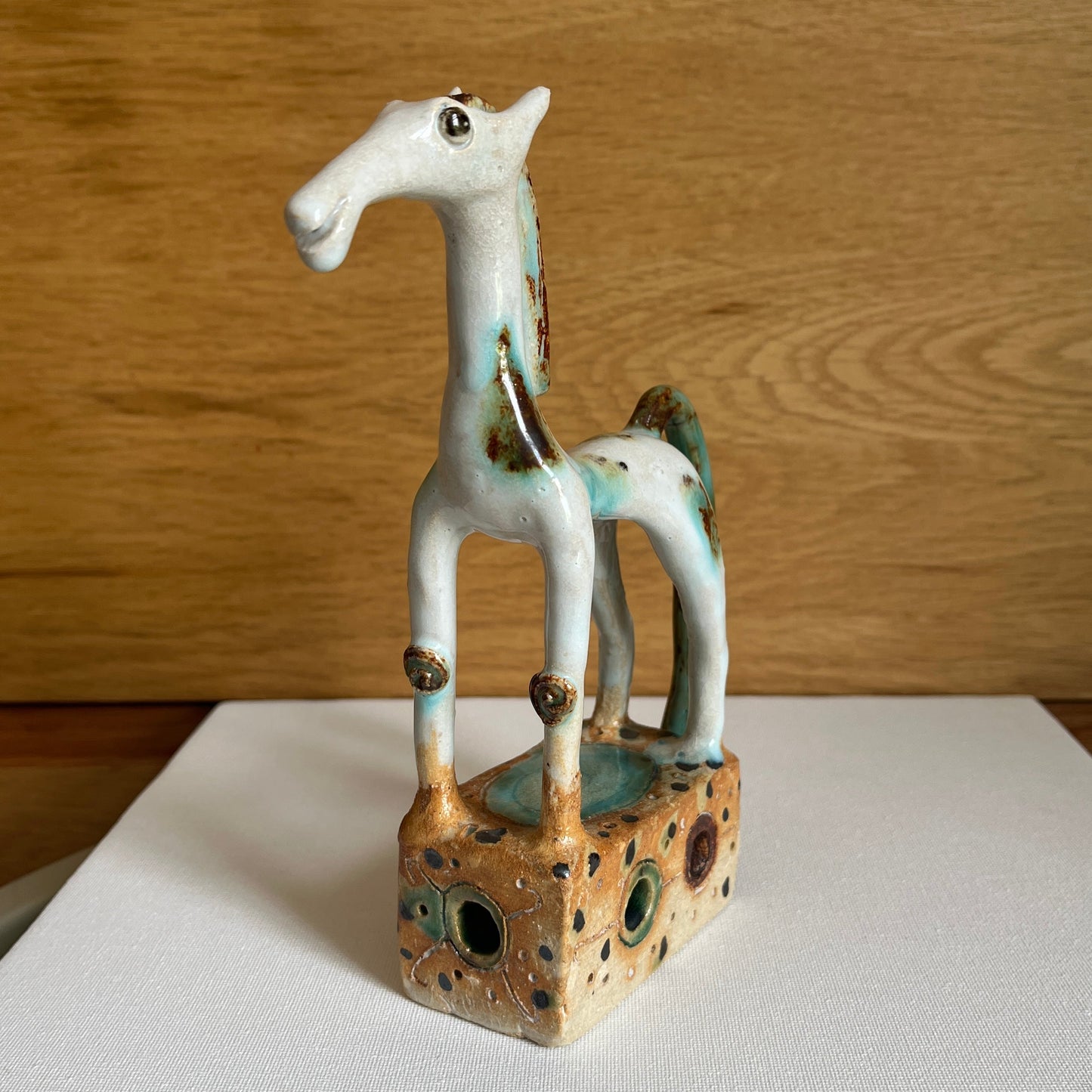 Shelagh Spear Horse on Raised Plinth SS232