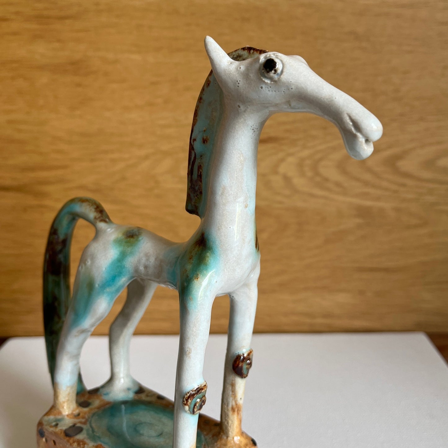 Shelagh Spear Horse on Raised Plinth SS232