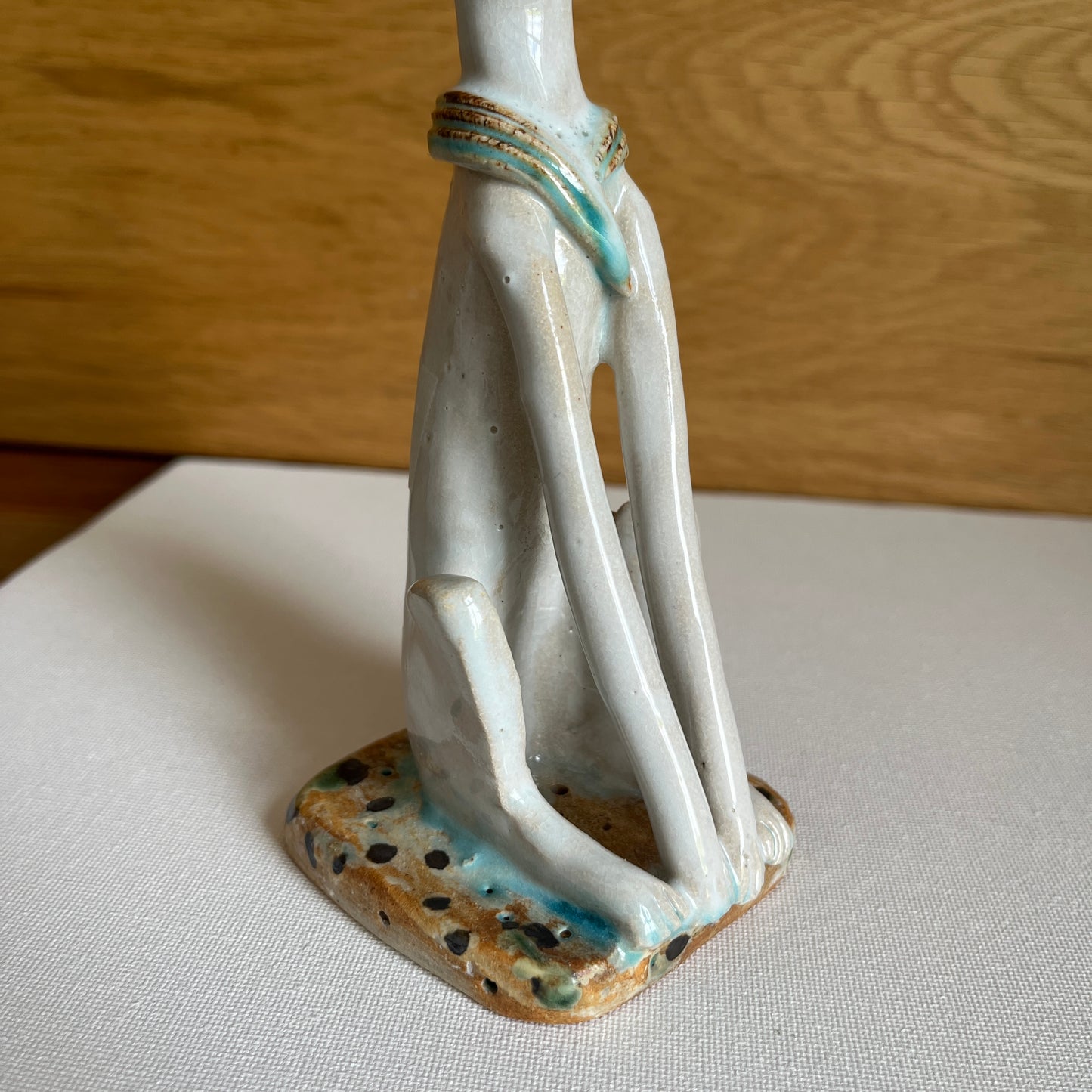 Shelagh Spear Sitting Dog SS231