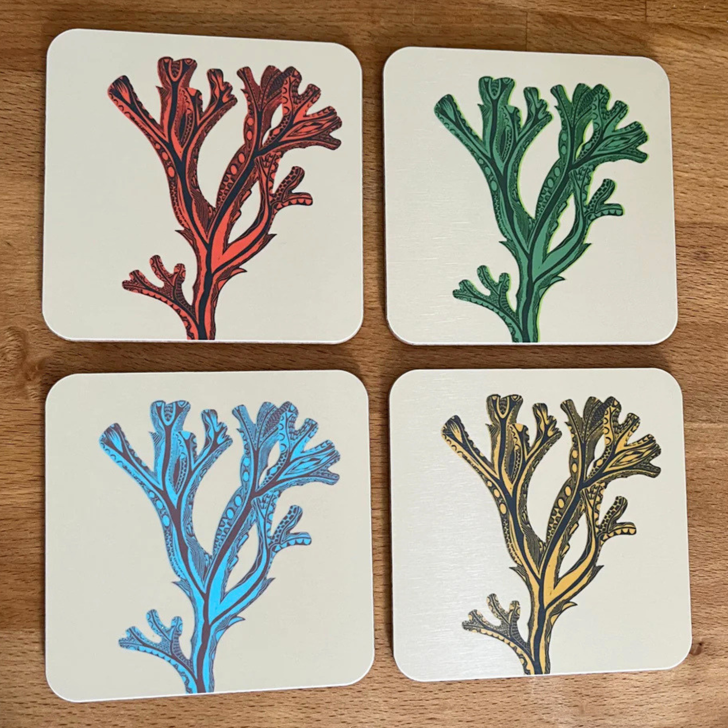 Seaweed Coaster - Green