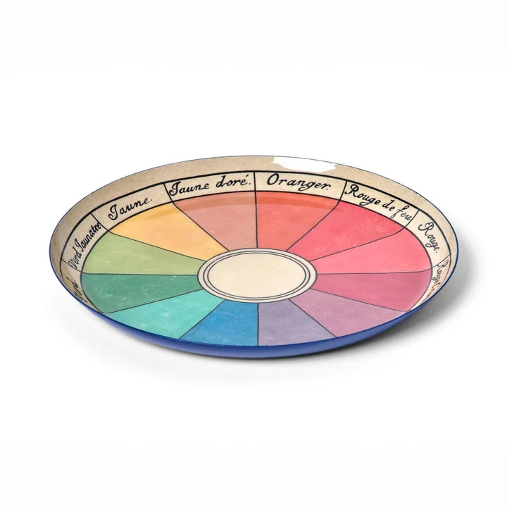 Round Enamel Tray - Cercle Chromatique
