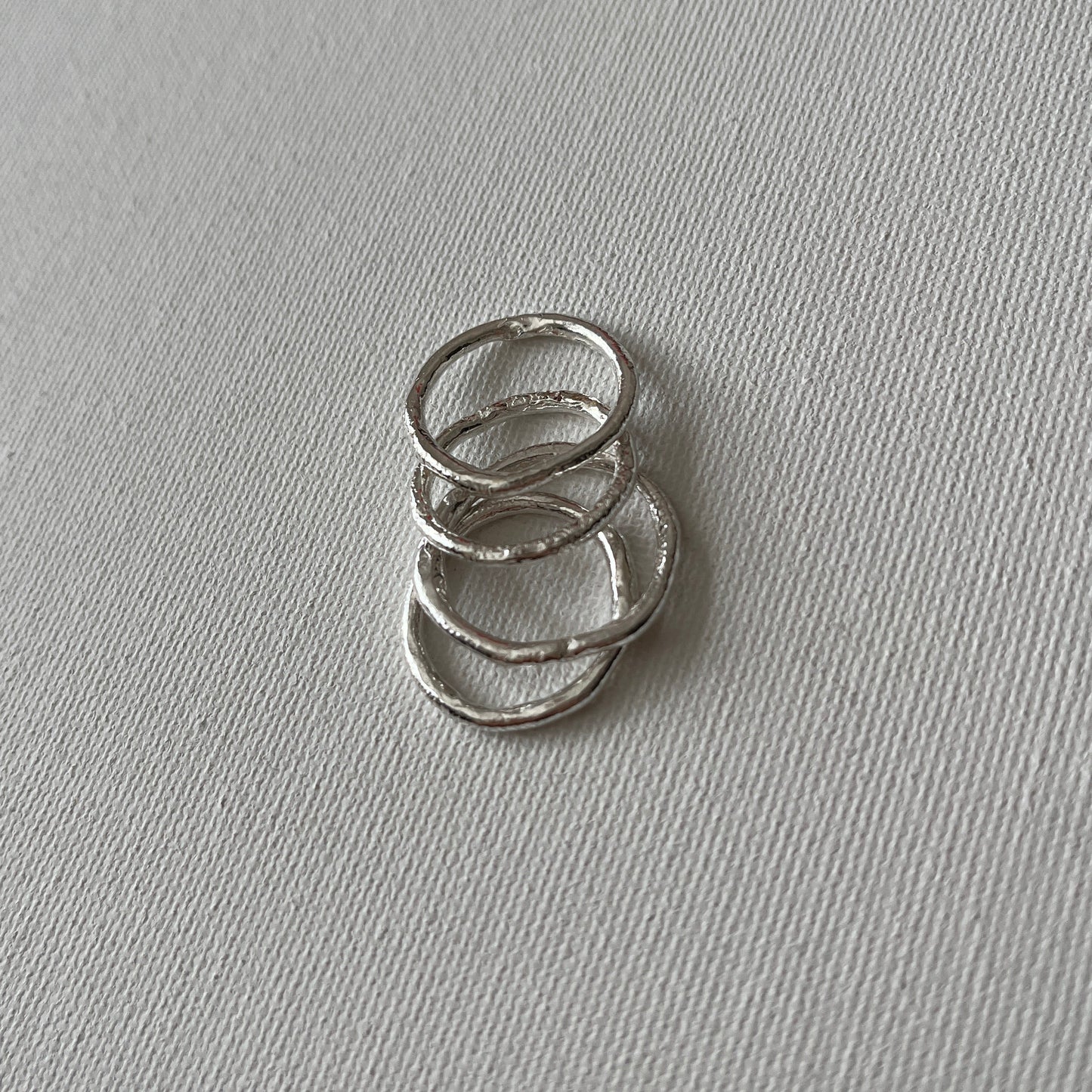Eco-Silver Stacking Ring
