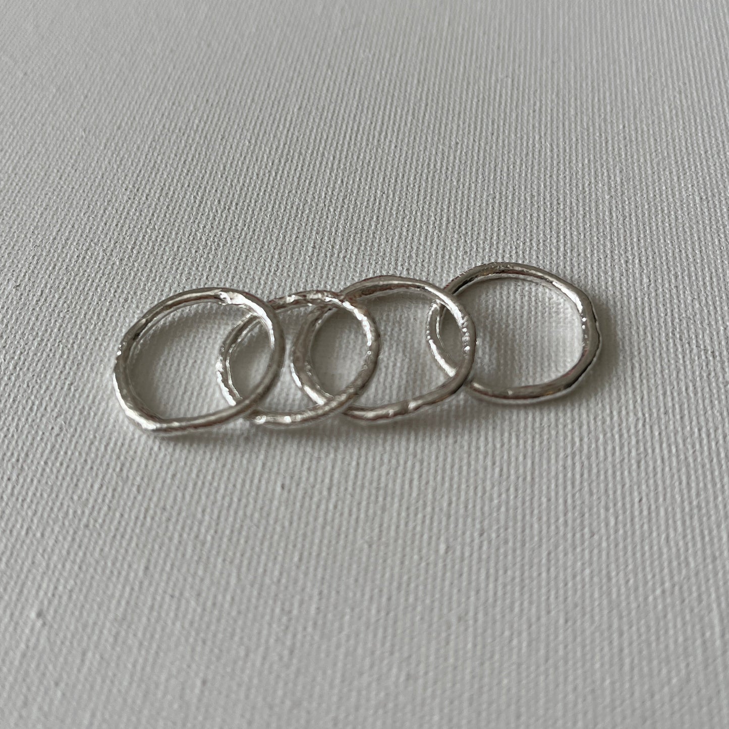 Eco-Silver Stacking Ring
