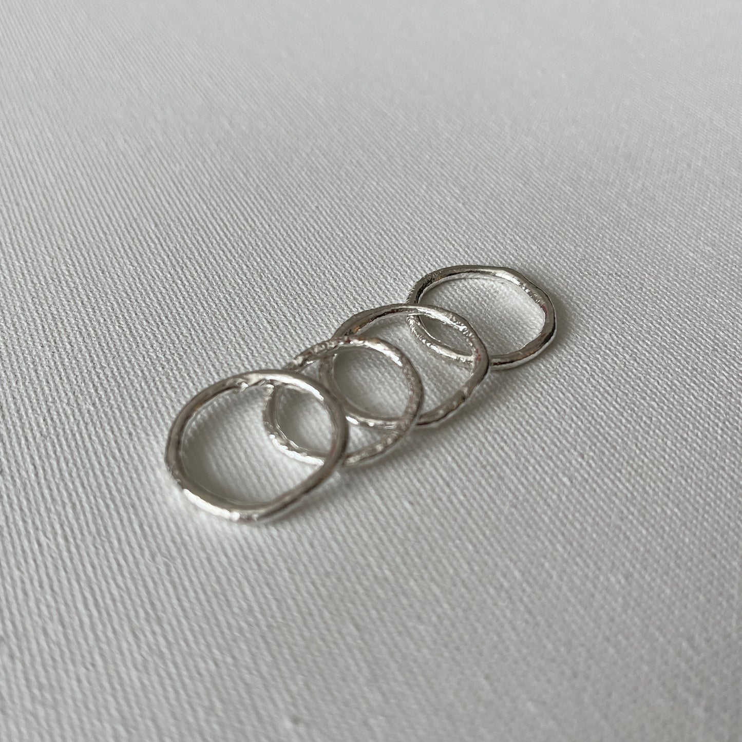 Eco-Silver Stacking Ring