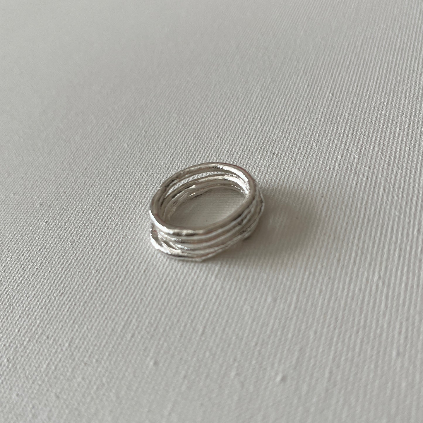 Eco-Silver Stacking Ring