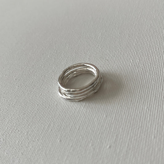 Eco-Silver Stacking Ring