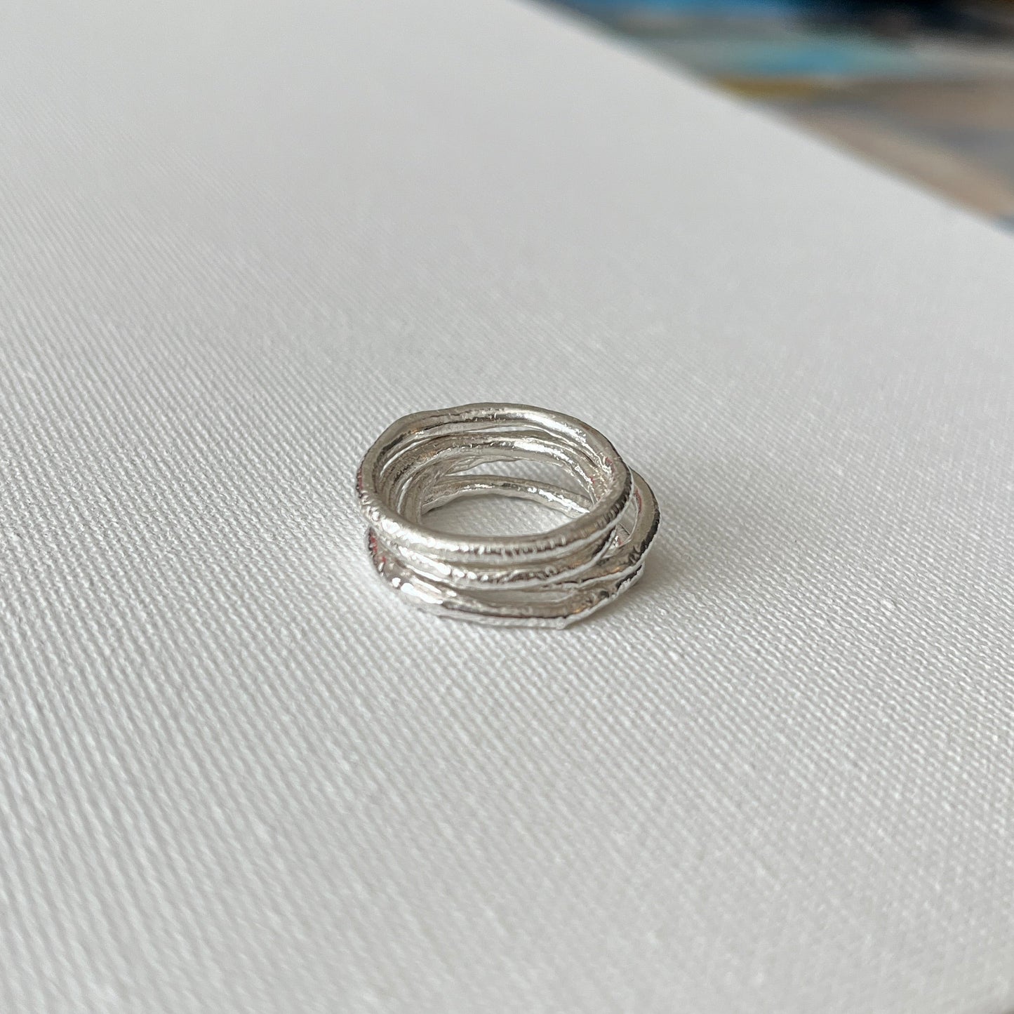 Eco-Silver Stacking Ring