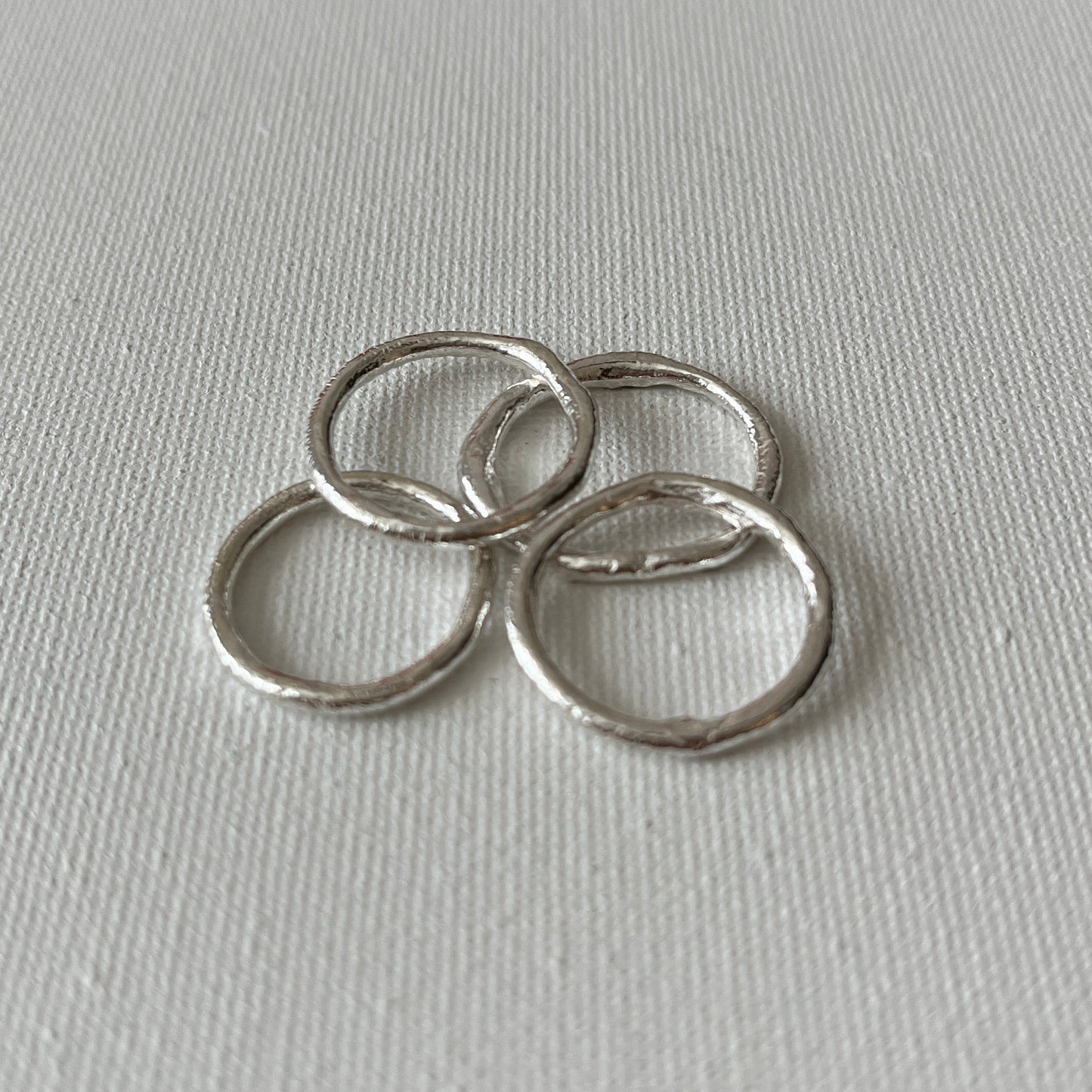 Eco-Silver Stacking Ring